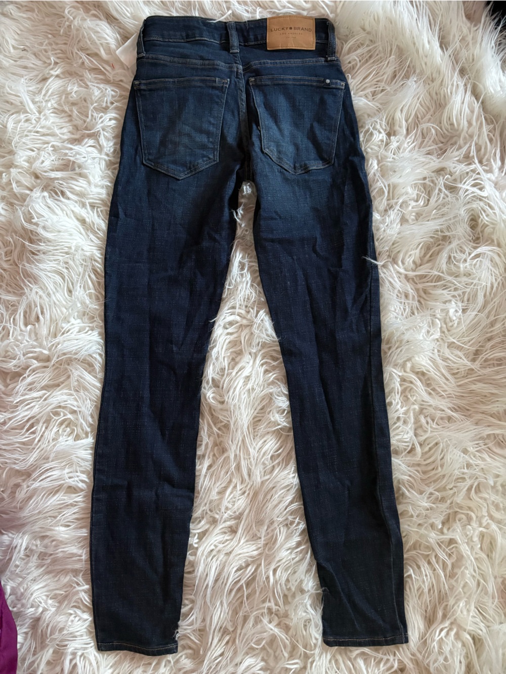 Lucky Brand Lolita Low Rise Skinny Jeans Dark Wash 0/25 Regular NWT - Picture 6 of 8